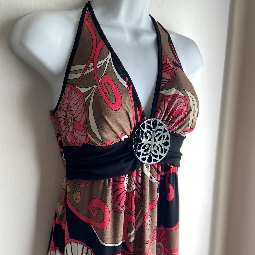 Patterned Maxi Dress